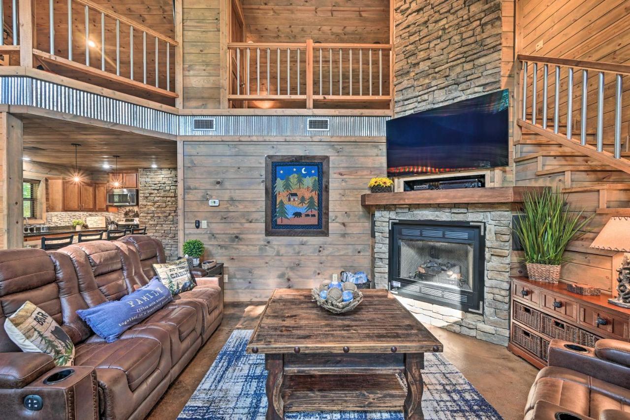 Luxe Broken Bow Cabin With Tesla Charging Station Stephens Gap Εξωτερικό φωτογραφία