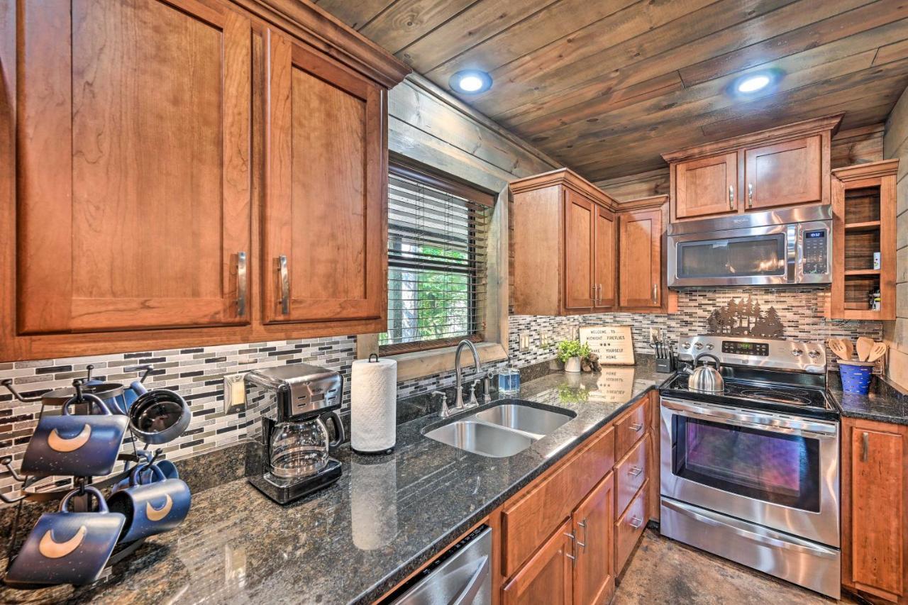 Luxe Broken Bow Cabin With Tesla Charging Station Stephens Gap Εξωτερικό φωτογραφία
