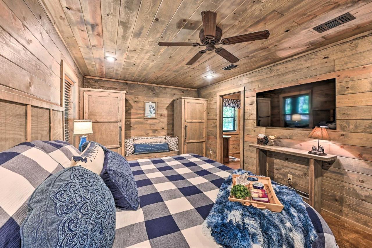 Luxe Broken Bow Cabin With Tesla Charging Station Stephens Gap Εξωτερικό φωτογραφία