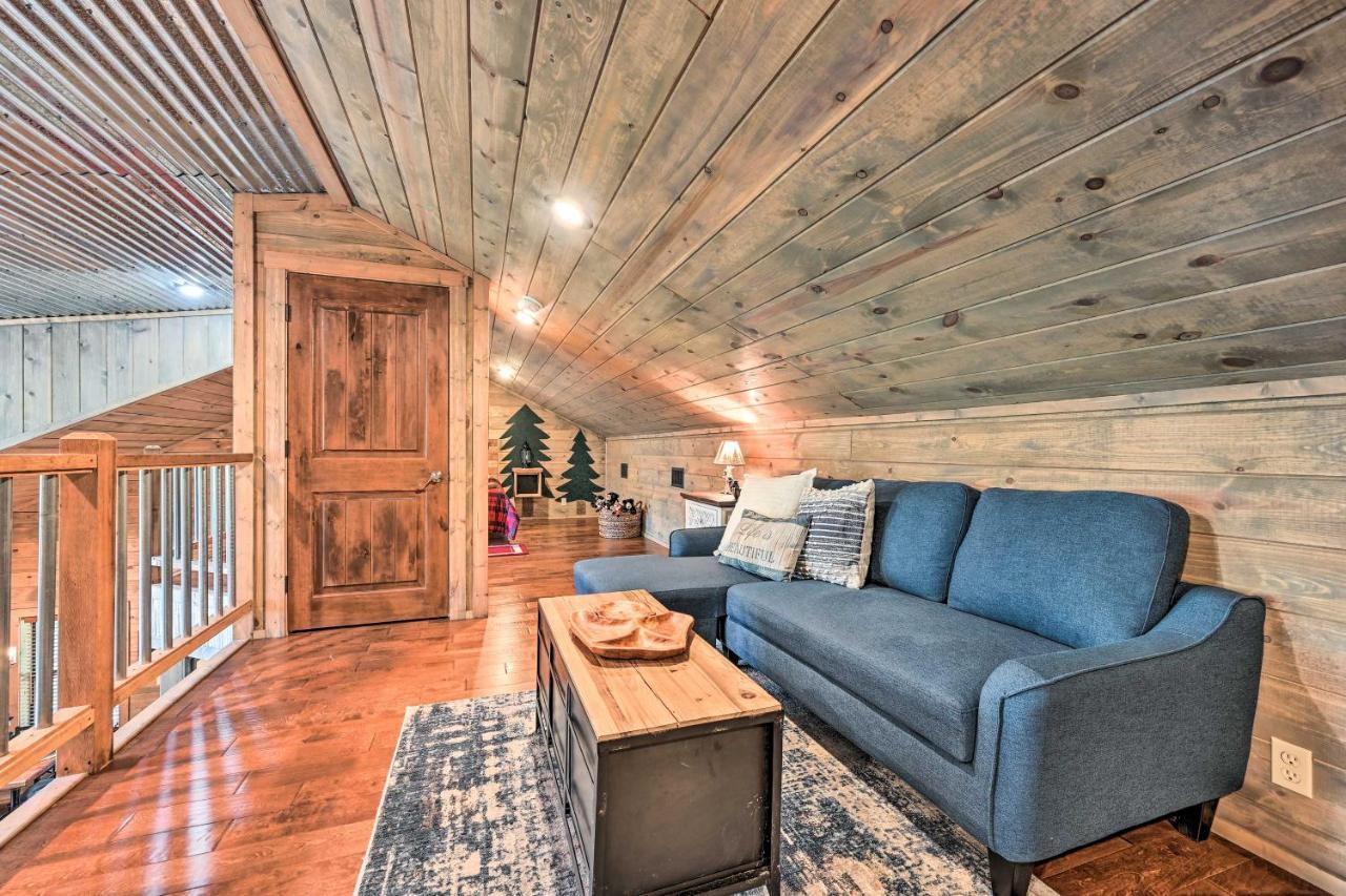 Luxe Broken Bow Cabin With Tesla Charging Station Stephens Gap Εξωτερικό φωτογραφία