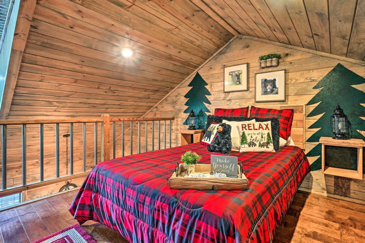 Luxe Broken Bow Cabin With Tesla Charging Station Stephens Gap Εξωτερικό φωτογραφία