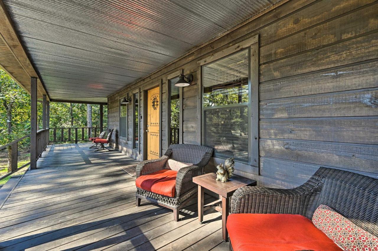 Luxe Broken Bow Cabin With Tesla Charging Station Stephens Gap Εξωτερικό φωτογραφία