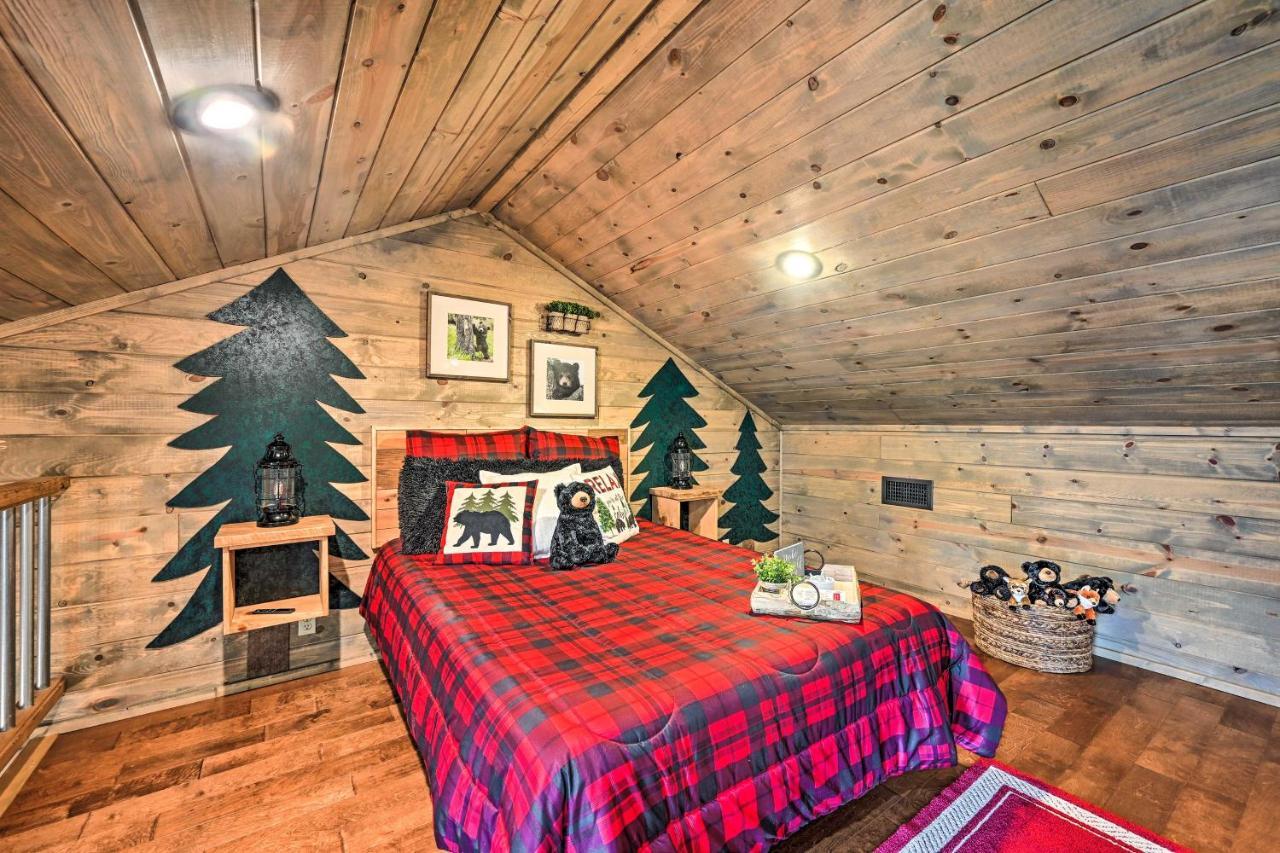 Luxe Broken Bow Cabin With Tesla Charging Station Stephens Gap Εξωτερικό φωτογραφία