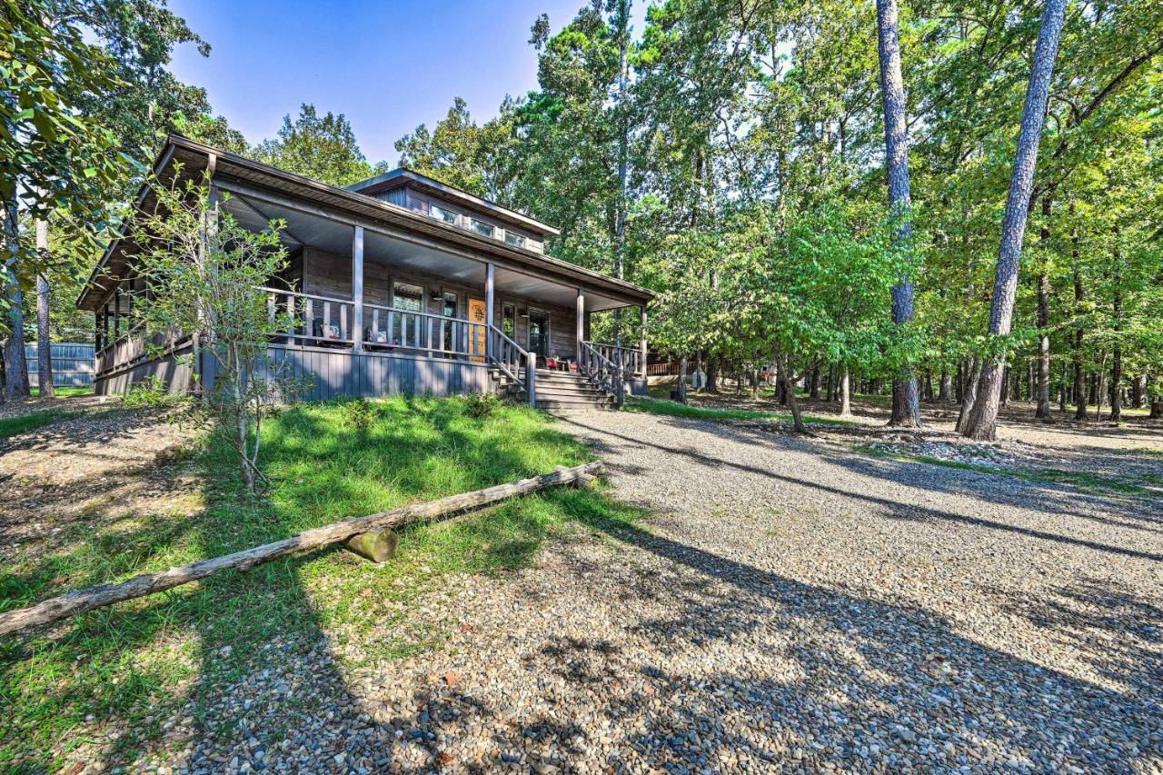 Luxe Broken Bow Cabin With Tesla Charging Station Stephens Gap Εξωτερικό φωτογραφία